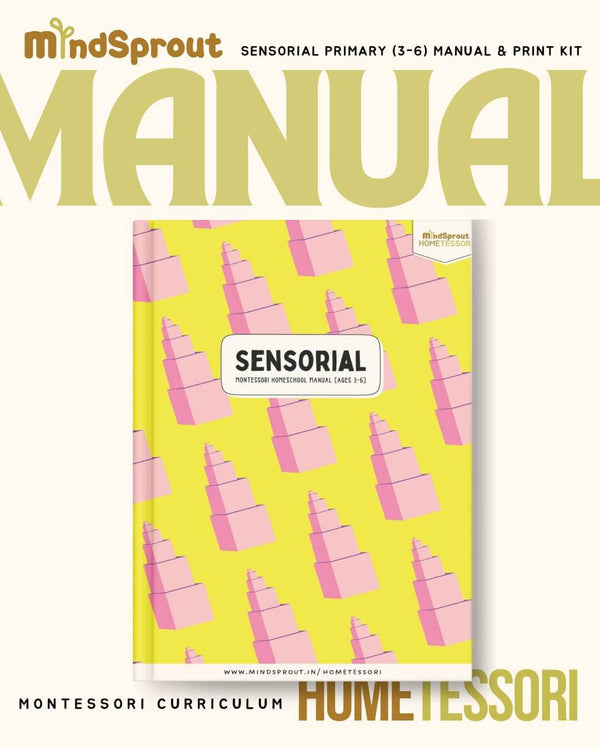 Hometessori Sensorial Manual (3-6)