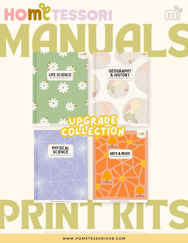 Hometessori Primary UPGRADE Collection (Ages 2.5-6)