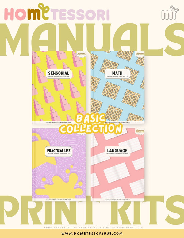 Hometessori Primary BASIC  Collection (Ages 2.5-6)