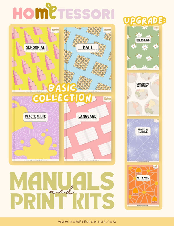 Hometessori COMPLETE Primary Collection (Ages 2.5-6)