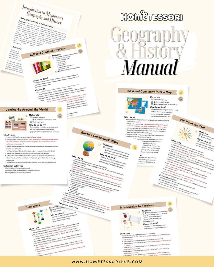 Hometessori COMPLETE: Montessori Curriculum & Printables