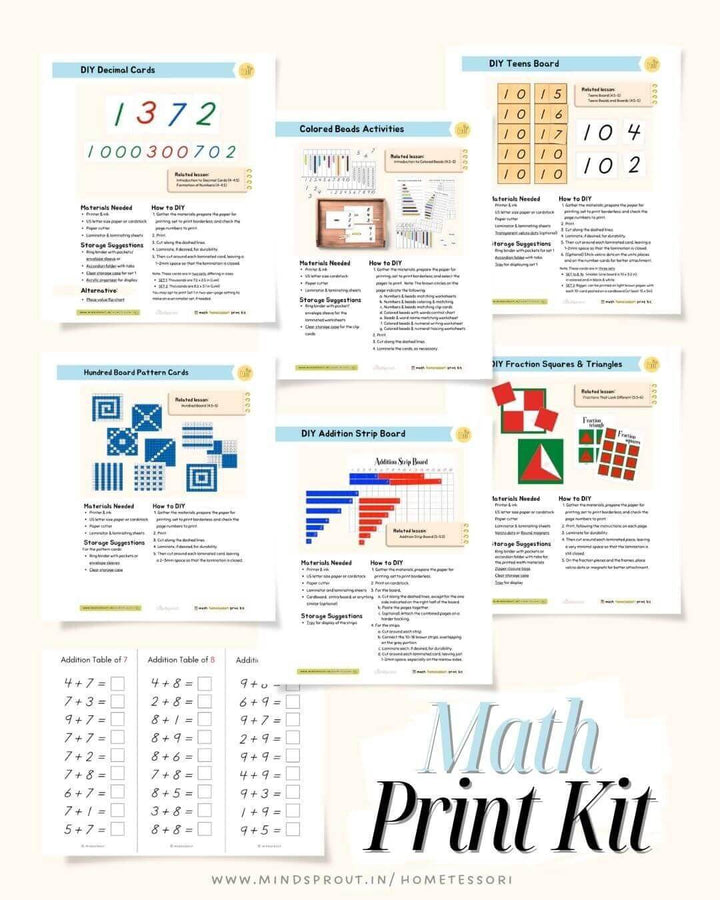 Hometessori COMPLETE: Montessori Curriculum & Printables