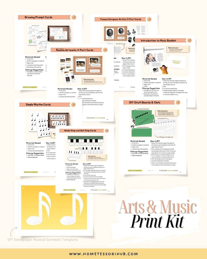 Hometessori COMPLETE: Montessori Curriculum & Printables