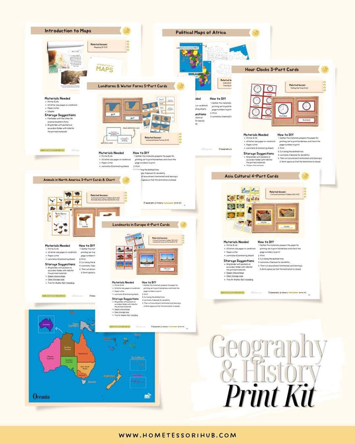 Hometessori COMPLETE: Montessori Curriculum & Printables